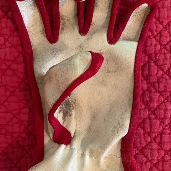 Vintage 1970s NY Yankees left handed batting gloves and sweatband - Picture 9 of 9